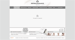 Desktop Screenshot of physioradiance.com
